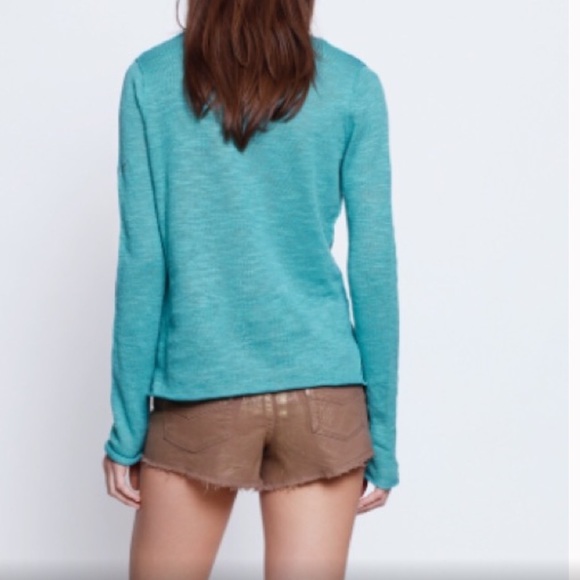 Zadig & Voltaire V-Neck Logo Sweater - Size Medium - Picture 3 of 15